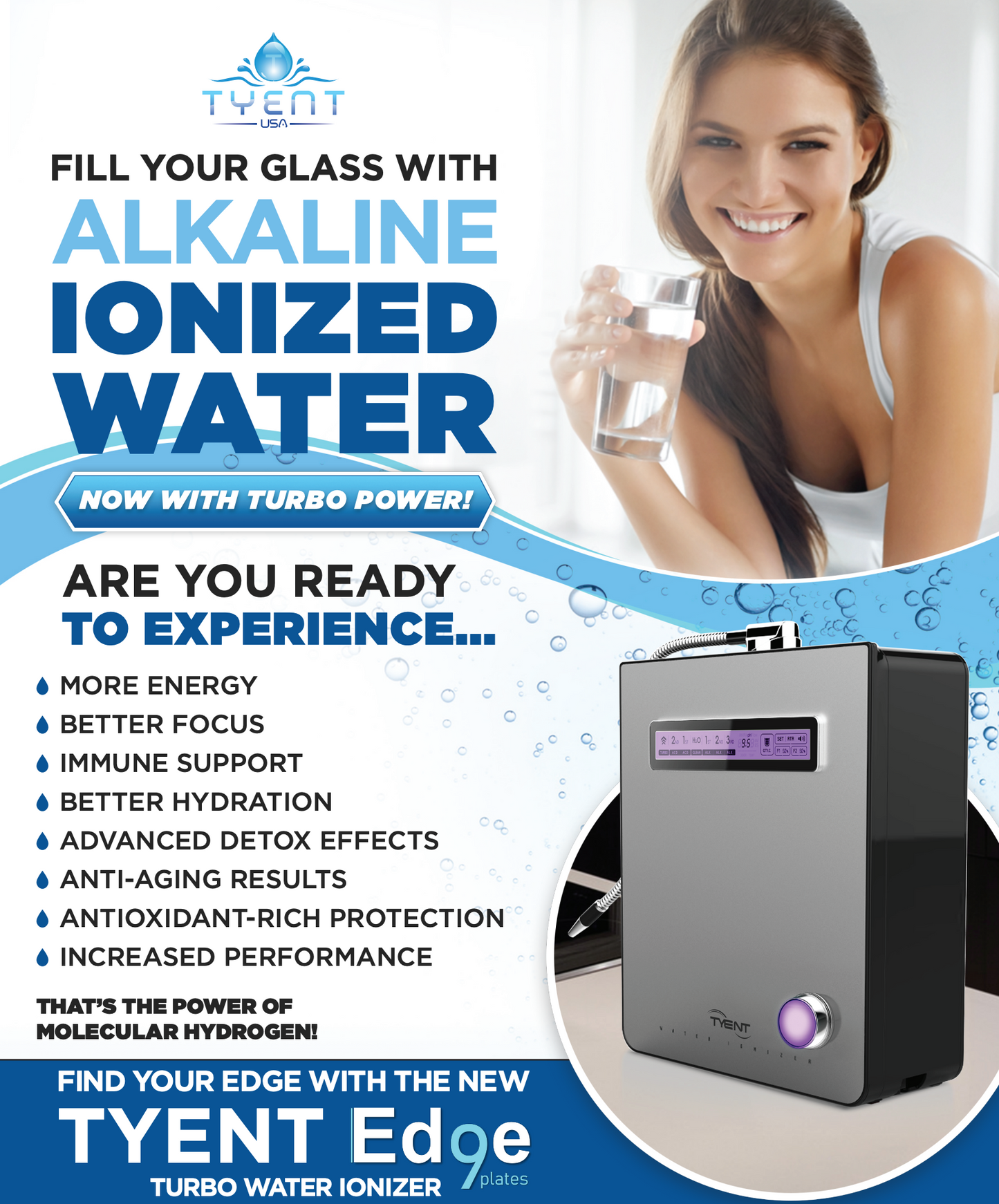 EDGE-9 Water Ionizer